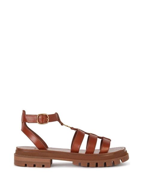 celine clea triomphe gladiator sandal|celine triomphe logo.